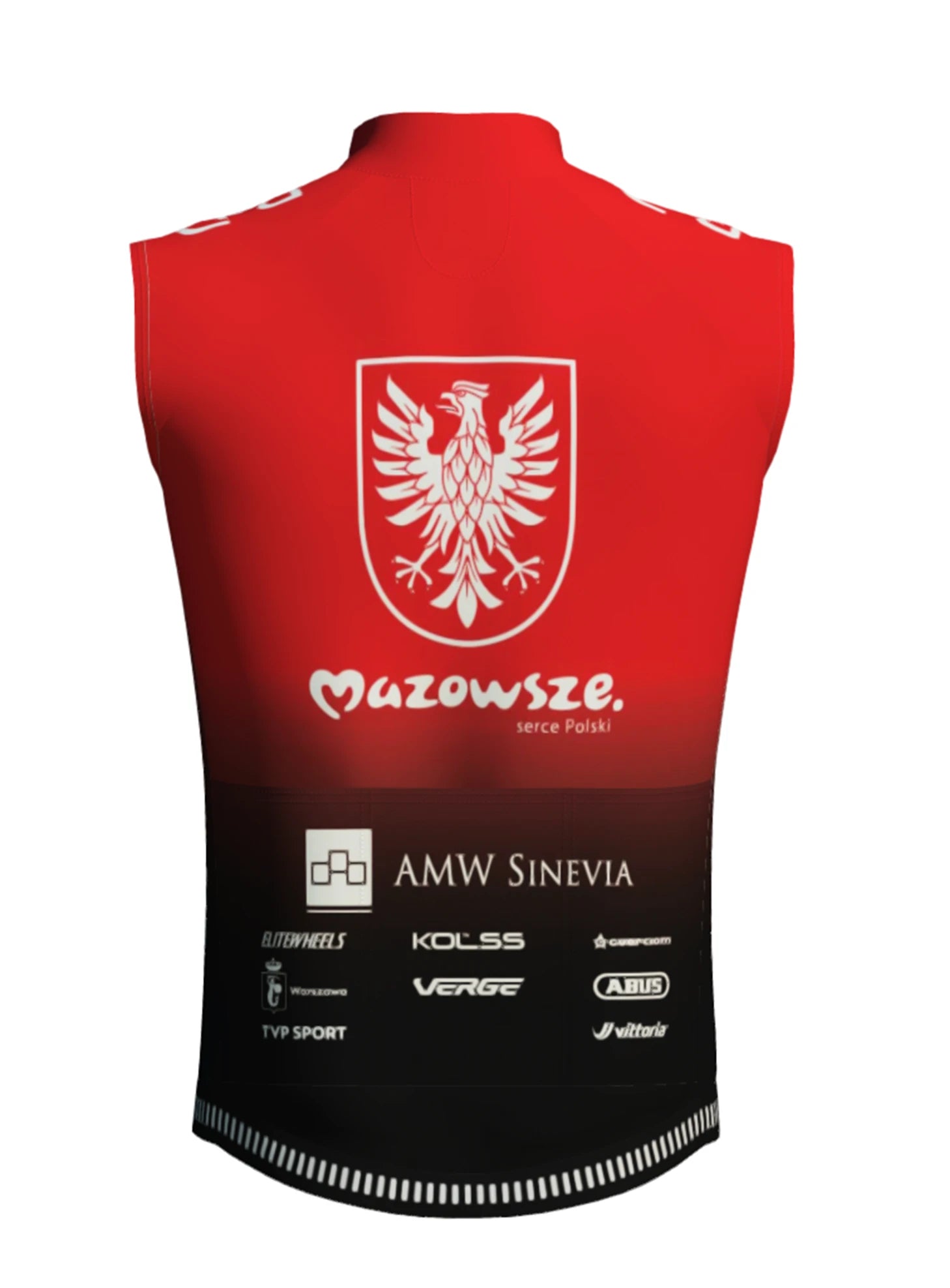 MAZOWSZE SERCE POLSKI OFICJALNA KAMIZELKA TEAMOWA FLIGHT - DAMSKA