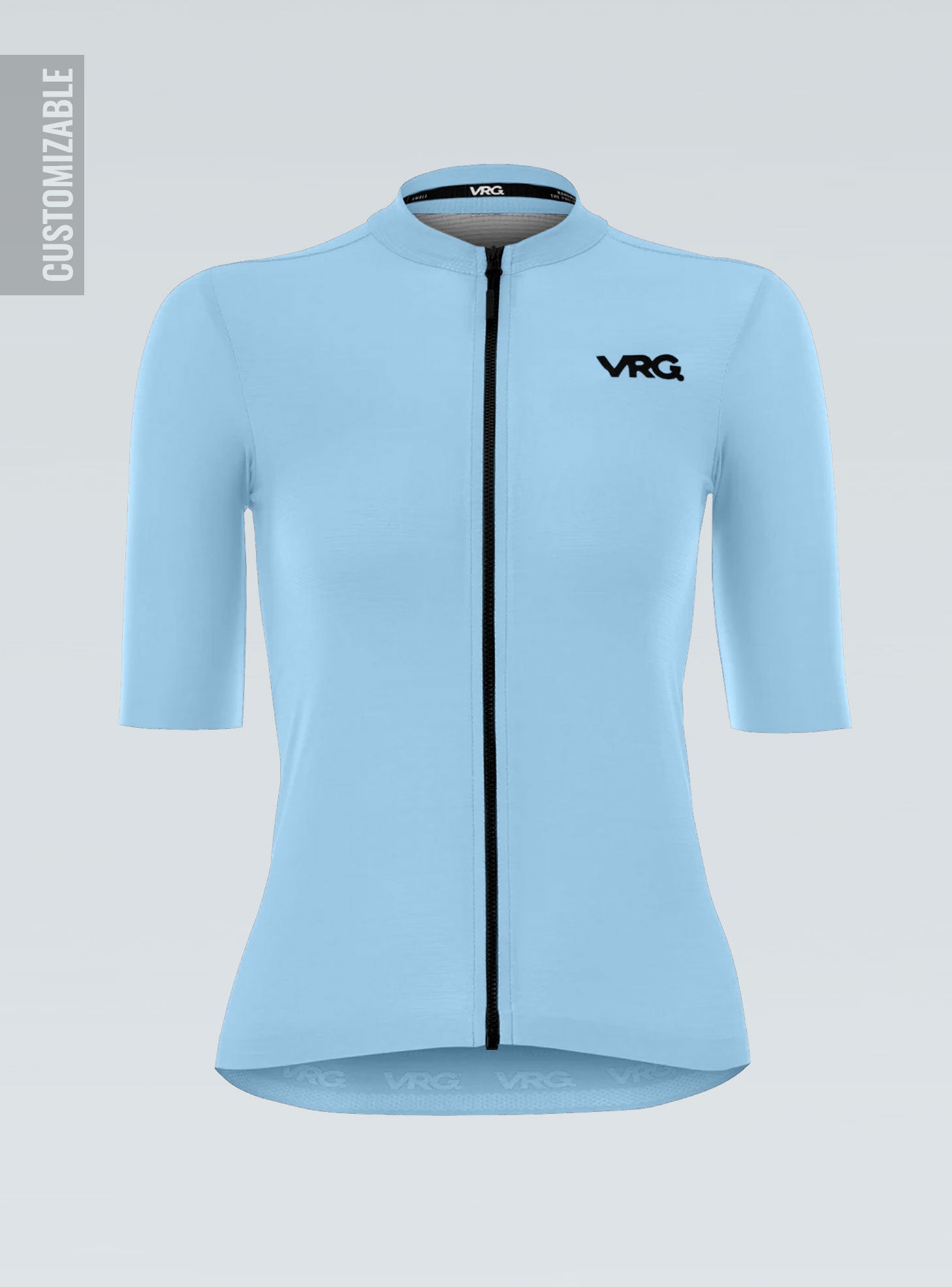 138 MFU Custom VRG Pale Blue Koszulka z Krótkim Rękawem - Damska